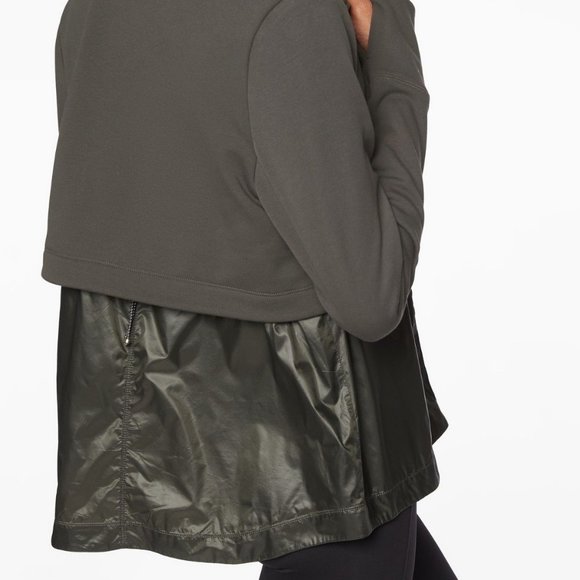 Athleta Windy Point Zip Black Hoodie - Picture 4 of 6